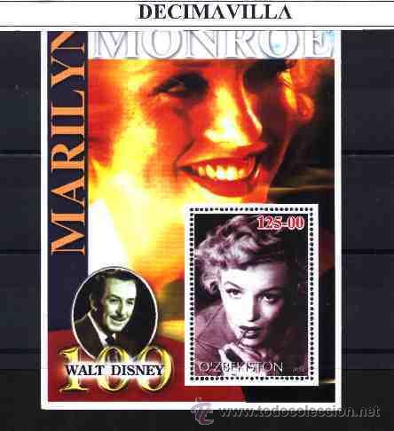 Cine: PRCN236, UZBEKISTAN, 2002, MARILYN MONROE, L02