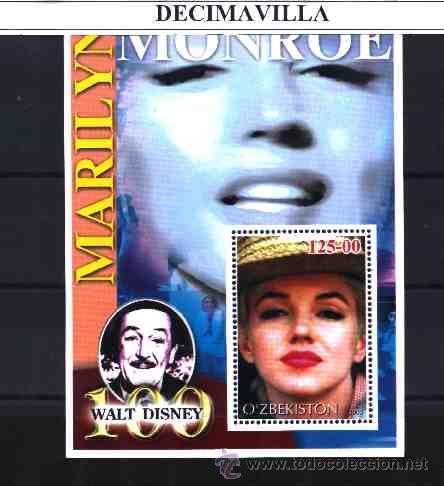 Cine: PRCN237, UZBEKISTAN, 2002, MARILYN MONROE, L03