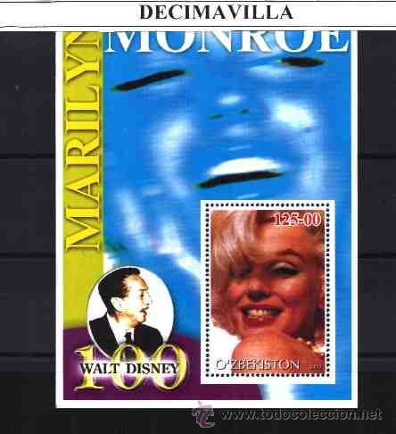 Cinema: PRCN239, UZBEKISTAN, 2002, MARILYN MONROE, L05