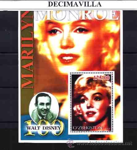 Cine: PRCN242, UZBEKISTAN, 2002, MARILYN MONROE, L08