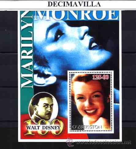 Cine: PRCN244, UZBEKISTAN, 2002, MARILYN MONROE, L10