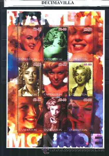 Cine: PRCN251, UZBEKISTAN, 2002, MARILYN MONROE, MP60