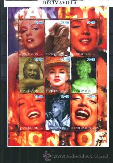 Cine: PRCN252, UZBEKISTAN, 2002, MARILYN MONROE, MP75