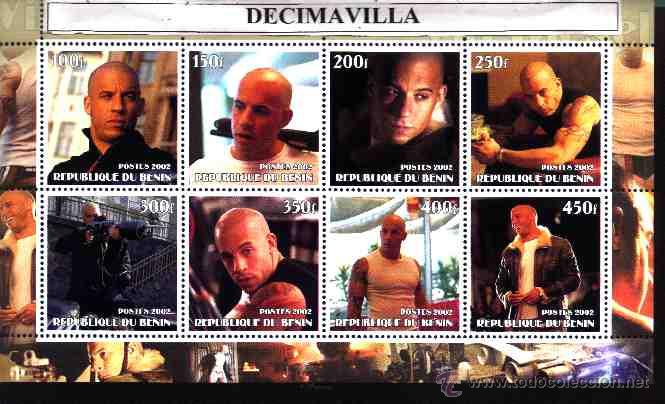 Cine: PRCN256, BENIN, 2002, VIN DIESEL.