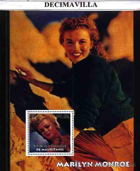 Cine: PRCN266, MAURITANIA, 2003, MARILYN MONROE, HB1