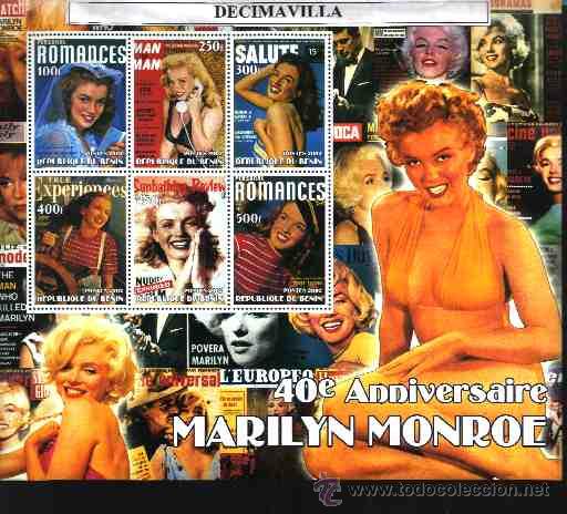 Cine: PRCN337, BENIN, 2002, MARILYN MONROE, MP02 - Foto 1