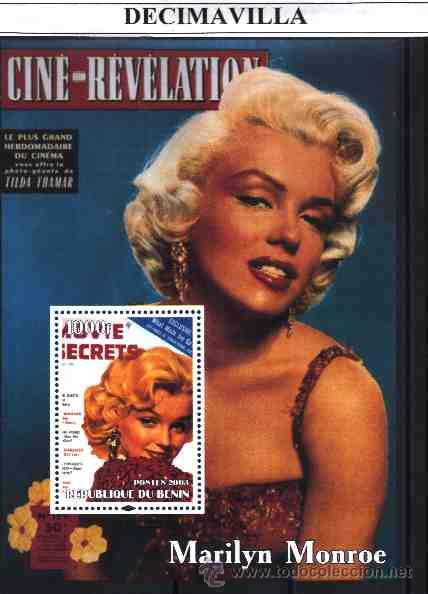 Cine: PRCN339, BENIN, 2003, MARILYN MONROE, HB03