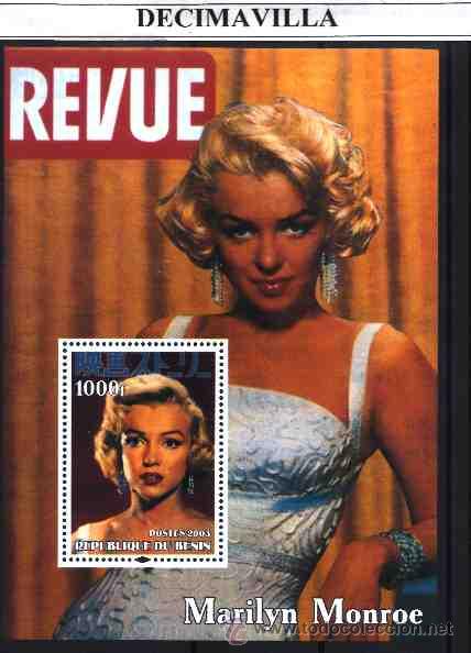 Cine: PRCN340, BENIN, 2003, MARILYN MONROE, HB04