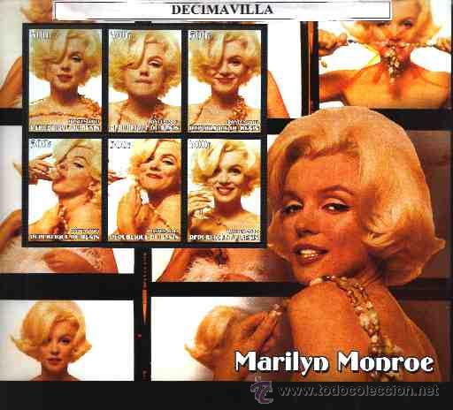 Cine: PRCN343, BENIN, 2003, MARILYN MONROE, MP01 - Foto 1