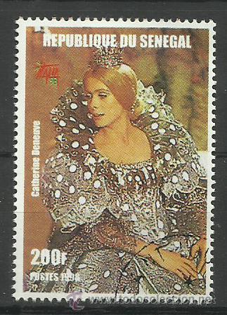 Kino: SELLO DE LA FAMOSA ACTRIZ FRANCESA KATHERINE DENEUVE