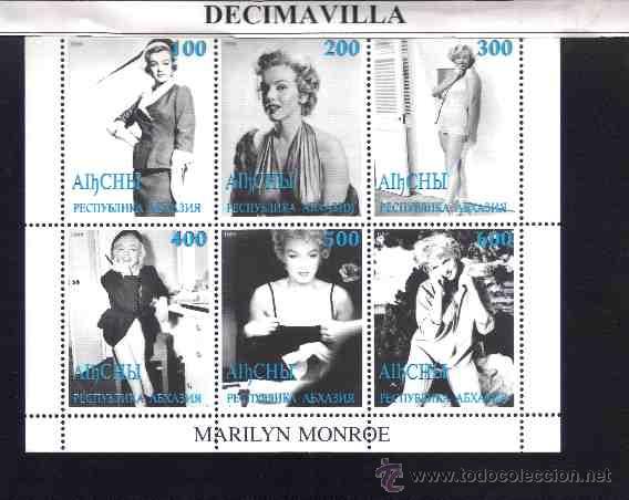 Cine: PRCN357, ABJASIA, 1999, MARILYN MONROE, 6 VAL.