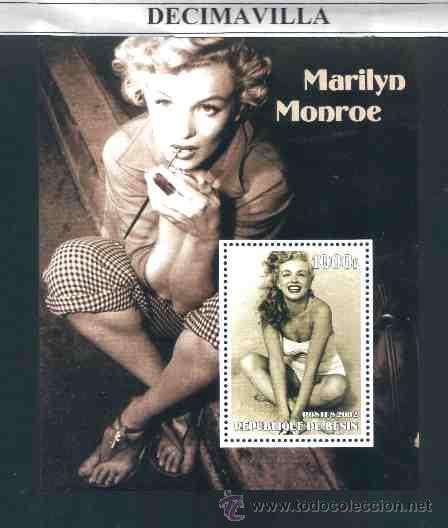 Cine: PRCN363, BENIN, 2002, MARILYN MONROE, H.B. 3