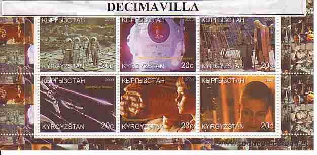 Cinema: PRCN382, KYRGYZSTAN, 2000, CIENCIA FICCION, S.F. 6 VAL.