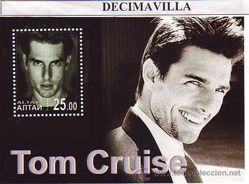 Cinema: PRCN406, ALTAY, 2002, TOM CRUISE, HOJA-BLOQUE