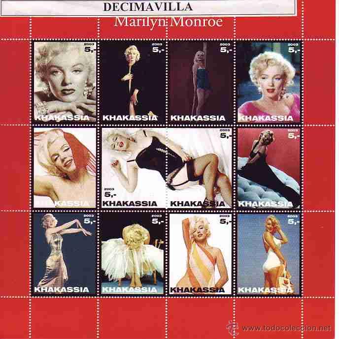 Cine: PRCN462, KHAKASSIA, 2003, MARILYN MONROE - Foto 1