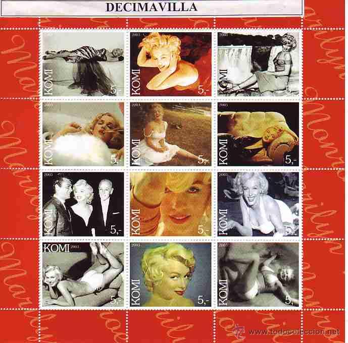 Cine: PRCN469, KOMI, 2003, MARILYN MONROE - Foto 1