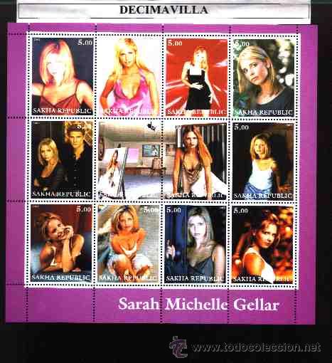 Cinema: PRCN482, SAKHA, 2001, SARA MICHELLE GELLAR (BUFFY), MINIPLIEGO