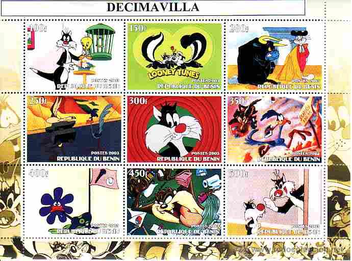 Kino: PRCN510, BENIN, 2003, LOONEY TUNES, MP01