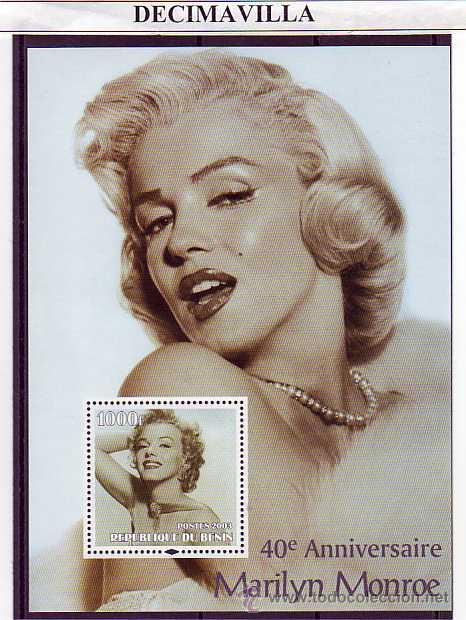 Kino: PRCN525, BENIN, 2003, MARILYN MONROE, HB12
