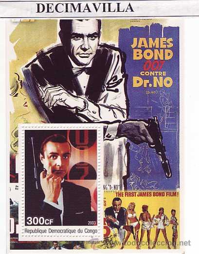 Cine: PRCN538, CONGO, 2003, JAMES BOND CONTRA EL DR. NO