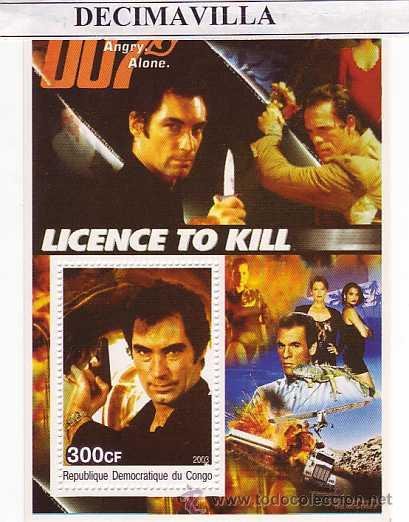 Cine: PRCN545, CONGO, 2003, JAMES BOND, LICENCIA PARA MATAR