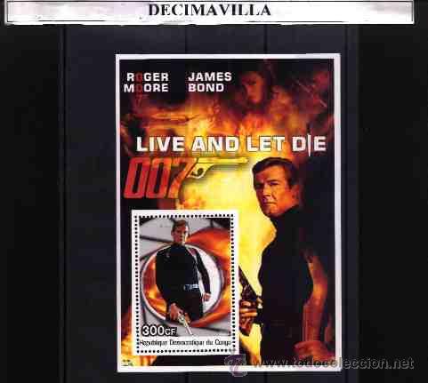 Cine: PRCN546, CONGO, 2003, JAMES BOND, VIVE Y DEJA MORIR.