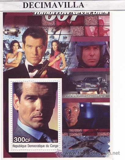 Cine: PRCN555, CONGO, 2003, JAMES BOND, EL MA&Ntilde;ANA NUNCA MUERE