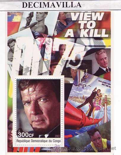 Cine: PRCN556, CONGO, 2003, JAMES BOND, PANORAMA PARA MATAR.