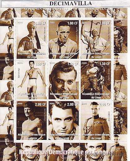 Kino: PRCN571, CONGO, 2000, RODOLFO VALENTINO, ETC.
