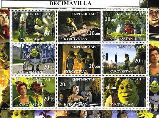 Cine: PRCN600, KYRGYZSTAN, 2001, SHREK