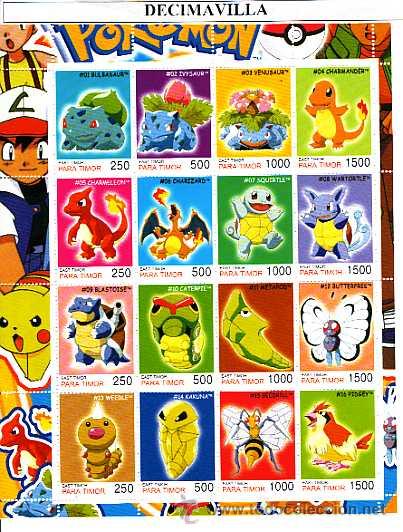 Cine: PRCN615, TIMOR, 2001, POKEMON, MP01 - Foto 1