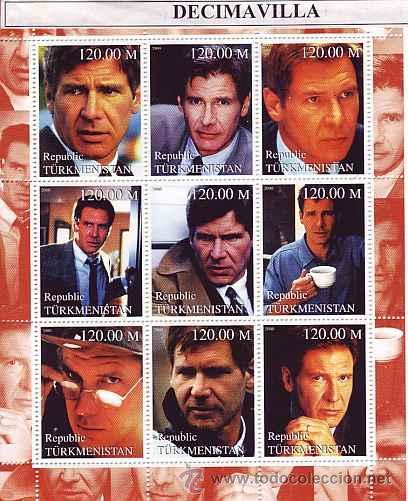 Cine: PRCN654, TURKMENISTAN, 2000, HARRISON FORD - Foto 1