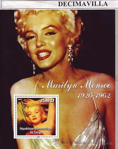 Cine: PRCN698, CONGO, 2003, MARILYN MONROE, HB08 - Foto 1