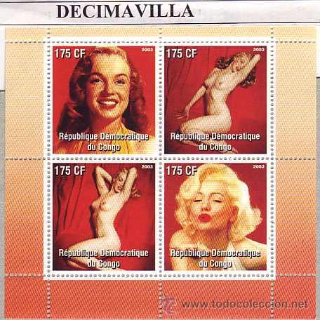 Cine: PRCN702, CONGO, 2003, MARILYN MONROE, MP02 - Foto 1