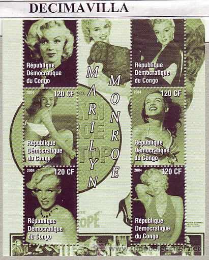 Cine: PRCN705, CONGO, 2004, MARILYN MONROE, MP01 - Foto 1
