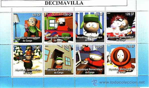 Cine: PRCN717, CONGO, 2005, SOUTH PARK, MP02 - Foto 1