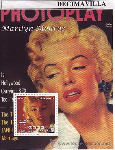 Cine: PRCN762, SOMALIA, MARILYN MONROE - Foto 1