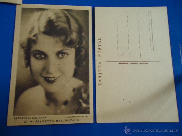 Cinema: preciosa antigua postal estrellas del cine - mas en mi tienda
