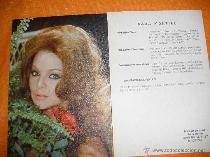 Cine: Postal Sara Montiel