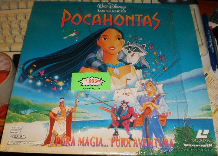 Cine: POCAHONTAS LASER DISC.1996 - Foto 1