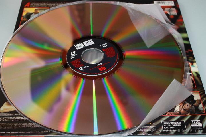 Cine: Speed - Laser Disc - Edici&oacute;n U.S.A. - Foto 3