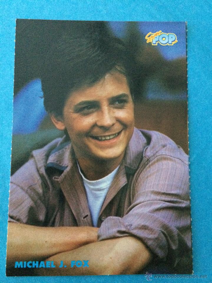 Cine: TARJETA DE MICHAEL J. FOX - N&ordm; 30 -  REVISTA SUPER POP