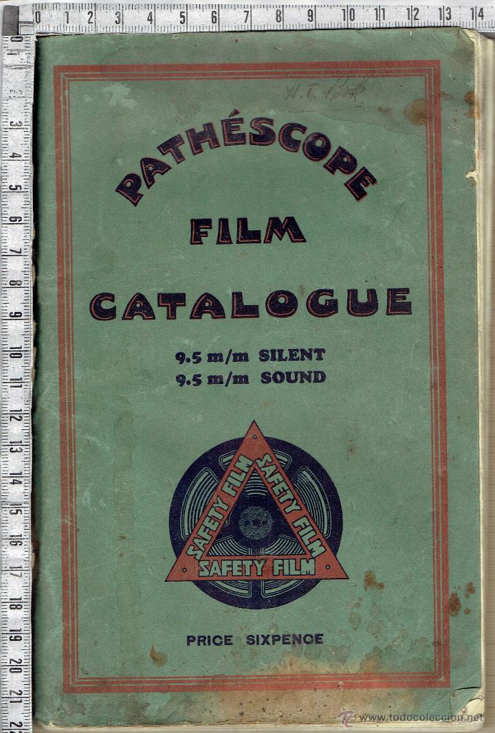 Kino: CATALOGO DE PELICULAS PATH&Eacute;SCOPE MUDAS Y SONORAS EN 9,5 m/m-1939-