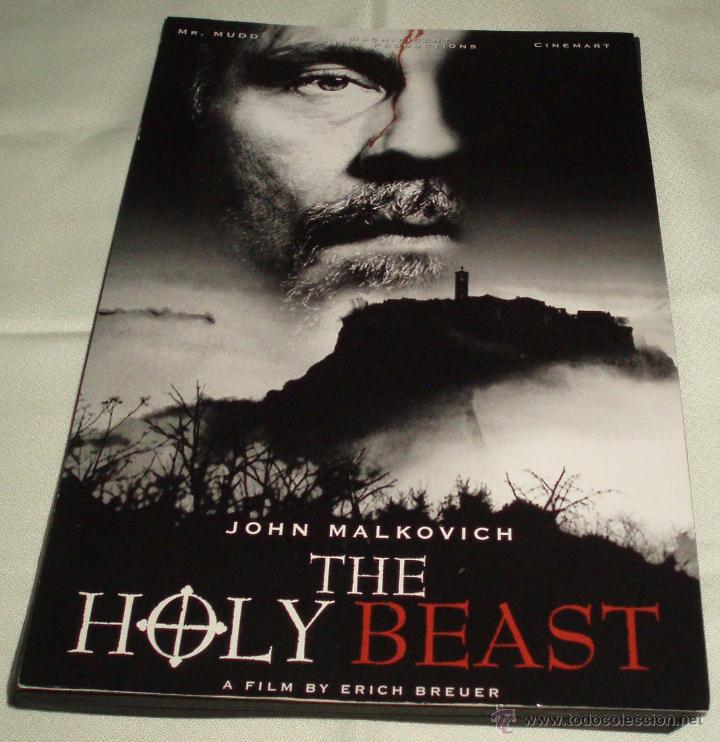 Cine: carpeta de la pelicula THE HOLY BEAS de JOHN MALKOVICH contiene DVD ver mas