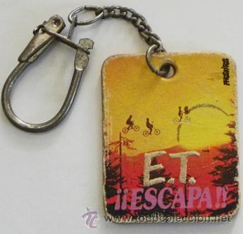 Cine: ANTIGUO LLAVERO ET ESCAPA PHOSKITOS FOSFORESCENTE DE PEL&Iacute;CULA DE STEVEN SPIELBERG E.T EXTRATERRESTRE
