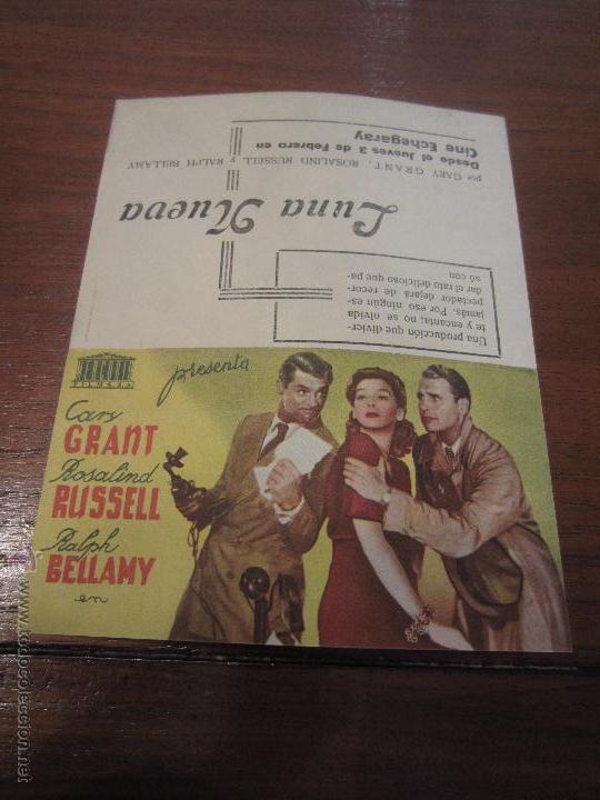 Cine: LUNA NUEVA  CARY GRANT HOWARD HAWKS ROSALIND RUSSELL