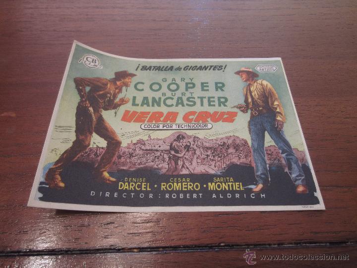 Cine: VERA CRUZ GARY COOPER BURT LANCASTER SARA MONTIEL