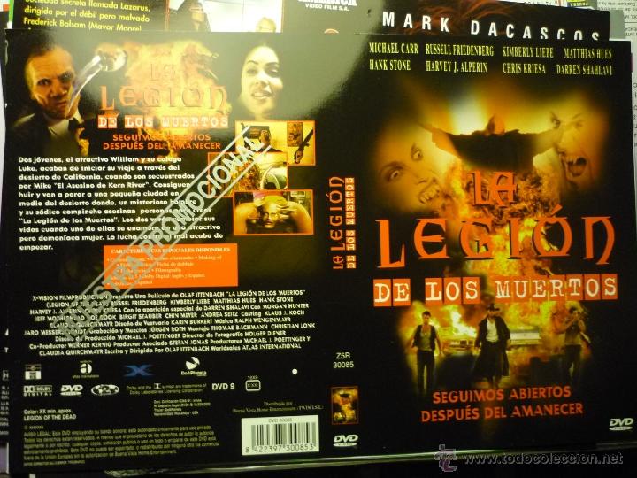 Cine: CARATULA VIDEO DVD LA LEGION DE LOS MUERTOS