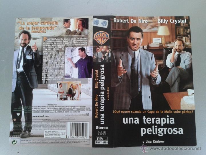 Cine: SOLO CARATULA VIDEO - UNA TERAPIA PELIGROSA - ROBERT DE NIRO, BILLY CRYSTAL