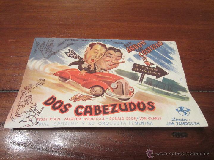 Cine: BUD ABBOTT LOU COSTELLO DOS CABEZUDOS - Foto 1